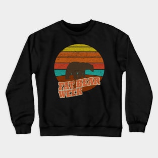 Fat_Bear_Week Crewneck Sweatshirt